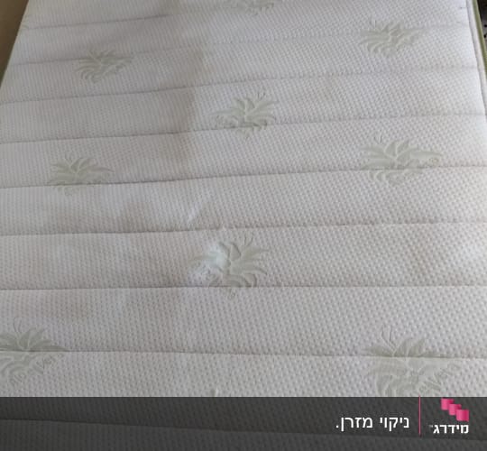 מזרן עם דוגמת עלים, מתאים לניקוי ספות